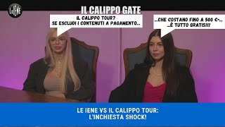 LE IENE VS IL CALIPPO TOUR linchiesta shock [upl. by Ahsinac]