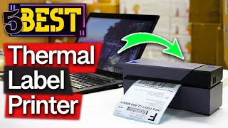 ✅ TOP 5 Best Thermal Label Printers Today’s Top Picks [upl. by John]