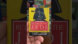 1983 Topps Star Wars Return of the Jedi packbreak [upl. by Amasa944]