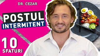 Dr Cezar INTERMITTENT FASTING  Iata 10 sfaturi practice [upl. by Lamarre615]