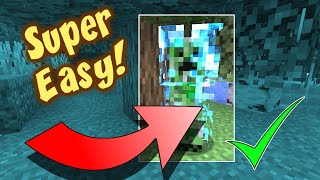 MINECRAFT  How to Make Charged Creepers Super Quick and Easy 1171 [upl. by Nirtiak]