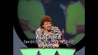 Alabama Wins Favorite Country Video Group  AMAs 1987 [upl. by Mitchel866]