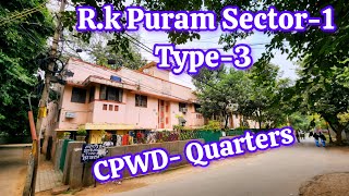 RK Puram Sector1 Type3 CPWD Government quarter [upl. by Aihppa]