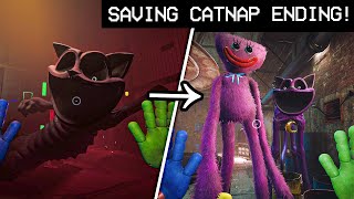 What if you SAVE CATNAP in ENDING good ending  Poppy Playtime Chapter 3 Secrets Showcase [upl. by Andra]