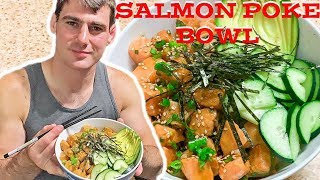 Salmon Poke Bowl Easy Recipe Poke Bowl [upl. by Blader]