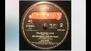 GAUDI  Malinconico Love Dub mix PolygramMercury 1991 [upl. by Bili]