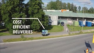 LMAD Autonomous grocery delivery pilot in Otaniemi Finland [upl. by Lrad]