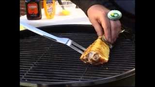 Rezept Gegrillte Ananas  OUTDOORCHEF [upl. by Lladnik347]