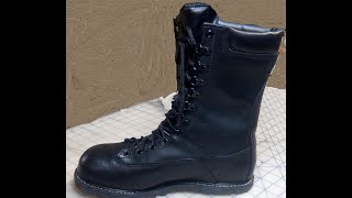 How to resole a work boot with a flat sole [upl. by Wane]