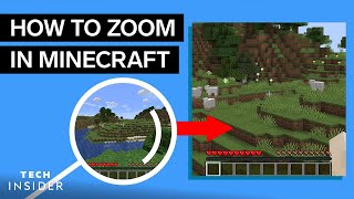 How To Zoom In Minecraft 2022 [upl. by Arikehs619]