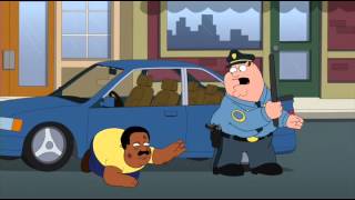 FAMILY GUY Peter beats Cleveland dressed as cop [upl. by Sevein]