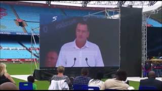 Pieter van der Westhuizen pays tribute to his brother Joost [upl. by Edva]