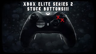 New Xbox Elite Series 2 Controller Buttons Are Sticking [upl. by Kowtko892]