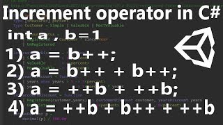 Increment operator in C pre and post increment  in Hindi  Pre and PostDecrement Operator in C [upl. by Blatt]