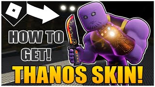 How to get the THANON SKIN 9 EVENT KNIVES amp METEOR EVENT BADGE in BAKON ROBLOX [upl. by Sanchez22]