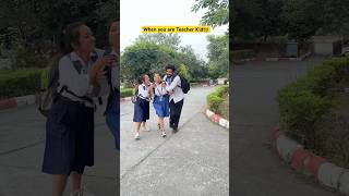 Jab apki mummy teacher ho to y sab hota hai👩‍🏫😂 shorts funnyshorts ytshorts teacherlife [upl. by Nicolais]