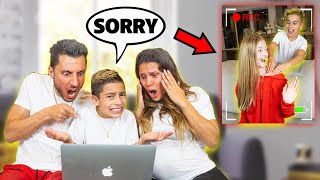 REACTING To Our SON Being HOME ALONE SHOCKING  The Royalty Family [upl. by Alan]