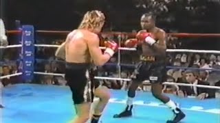 WOW KNOCKOUT OF THE YEAR  Sugar Ray Leonard vs Donny LaLonde Full HD Highlights [upl. by Devinne]