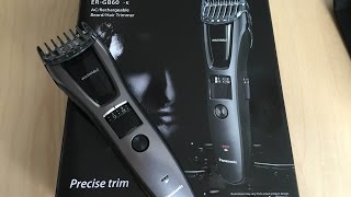 UNBOXING Panasonic ERGB60K Hair Trimmer [upl. by Etnecniv]