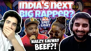 WHO IS INDIAS BEST RAPPER ft THEMVMNTSEZONTHEBEAT  Naezy Divine Dee MC Emiway [upl. by Myrtice]