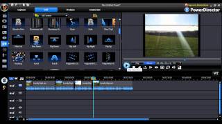 quotHow to edit videosquot in quotCyberLink PowerDirectorquot [upl. by Enayd]