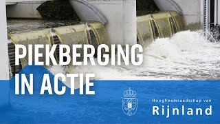 Oefening Piekberging Nieuwe Driemanspolder  Hoogheemraadschap van Rijnland [upl. by Uhej]