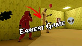 Backrooms 👽 Gameplay Walkthrough Part 1 First Key amp Monster Found Android [upl. by Erleena]