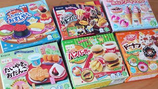 6 Interesting Japanese DIY Candy Making Kits Only PopinCookin Japan Souvenir ASMR [upl. by Atalayah]