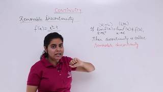 Class 12th – Removable Discontinuity  Continuity and Differentiability  Tutorials Point [upl. by Nandor]