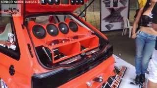 MAZDA 323 TUNING modificado Sonido Sobre Ruedas 2014 [upl. by Stormy]