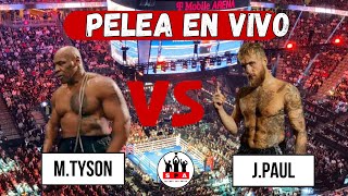 MYKE TYSON VS JAKE PAUL EN VIVO 🥊🔥 🔥PELEA EN DIRECTO🔥  BOX INTERNACIONAL [upl. by Nac]