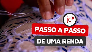 Aprenda o passo a passo de uma renda [upl. by Damick]