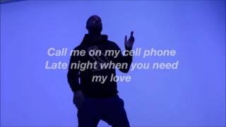 Drake  Hotling Bling Lyric Video [upl. by Nalyr136]