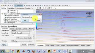 Cylinder Flows Using Ansys CFDPost — Streamlines [upl. by Ognimod442]