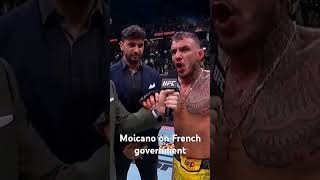 Renato Moicano Interview UFCParis UFC RenatoMoicano benoitsaintdenis Government France paris [upl. by Beatrisa964]