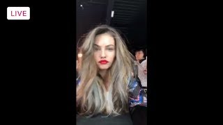 Thylane Blondeau via Instagram Live March 15 2018 [upl. by Yran]