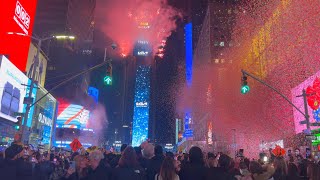 Full Times Square New Years Eve 2023 Ball Drop amp Countdown [upl. by Eiramlirpa]