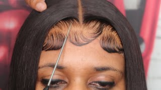 Beginner Friendly EASY Glueless Closure Wig Install Ft Hurela Hair [upl. by Chitkara30]