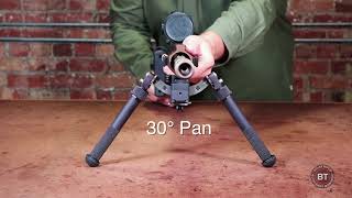 Atlas 5H Series Bipod Tutorial [upl. by Frederigo]