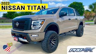 2022 Nissan Titan Pro4X quotBajaquot  POV Test Drive [upl. by Emersen]