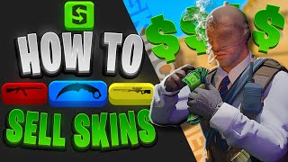 HOW to SELL CSGO CS2 SKINS for PAYPAL 2024 [upl. by Byrdie97]