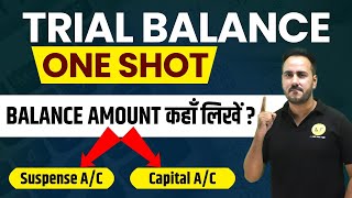 Trial Balance in One Shot  Full Chapter Video  Class 11 Accountancy  NCERT Chapter 6  Ushank Sir [upl. by Neelat128]