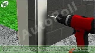 AutoRolls Autotherm roller shutter garage door installation instructions [upl. by Eelrebma426]