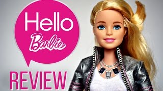 Hello Barbie Review  Interactive Talking Doll 2015 [upl. by Sidonius]