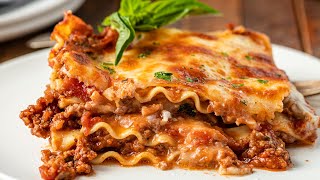 Best Lasagna Recipe with Bechamel [upl. by Nitsrek]