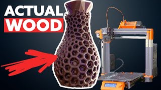 3D Printing with Wood Filament What You Need to Know [upl. by Enelrahs511]