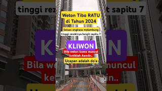 Weton kliwon tibo RATU shortsfeed weton wetonkelahiran ratu quotes motivasi fyp fypシ゚viral [upl. by Mandi]