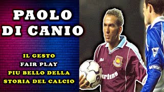 PAOLO DI CANIO E IL GESTO FAIR PLAY PIÙ BELLO DELLA STORIA DEL CALCIO [upl. by Coryden]