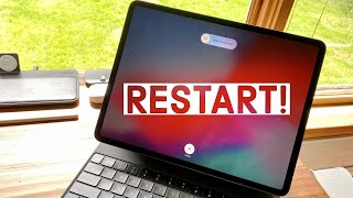 iPad Pro  HOW TO RESTART amp SHUT DOWN 11 amp 129inch [upl. by Downes]