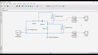 Simple DC circuit with MATLab simulink [upl. by Lurie]